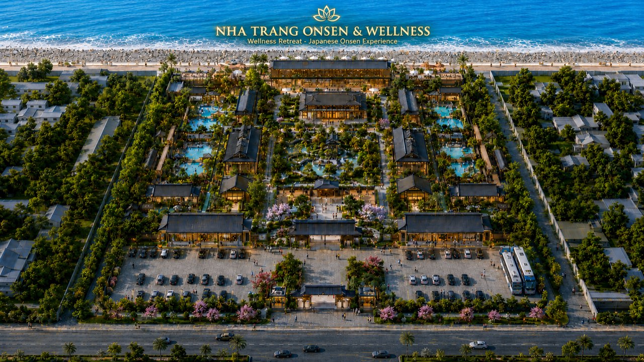Nha Trang Onsen & Wellness Center: phối cảnh tổng thể